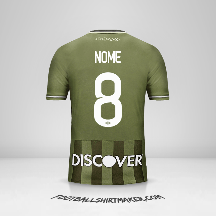 Camisola Liga de Quito 2017 Alternativa -  nome - 8
