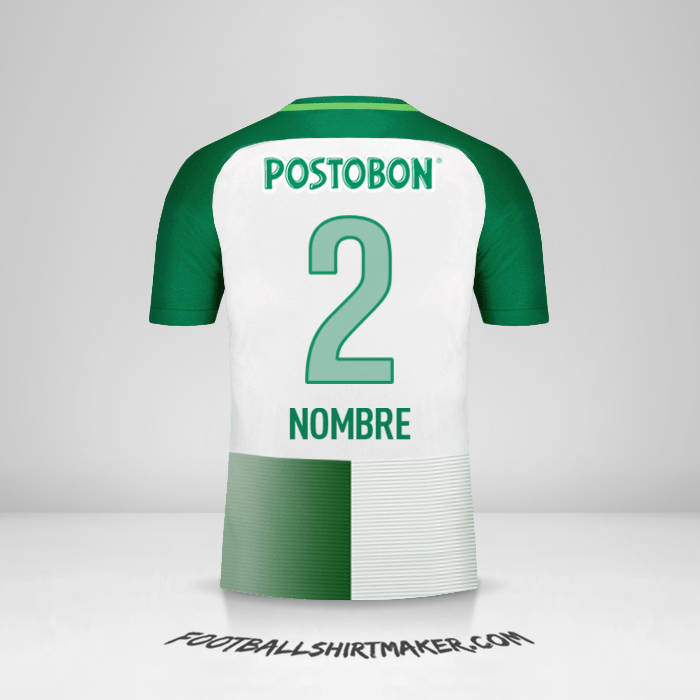 Jersey Atletico Nacional 2017 -  nombre - 2
