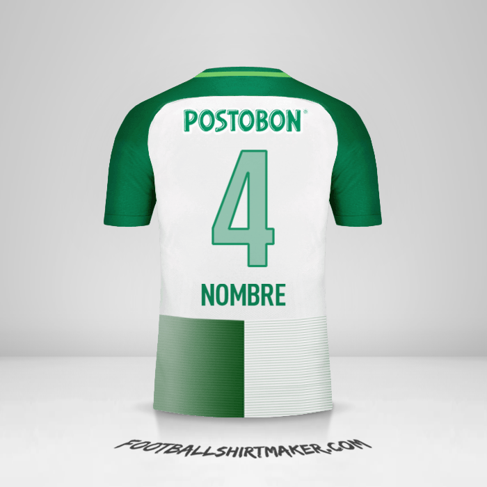 Jersey Atletico Nacional 2017 -  nombre - 4