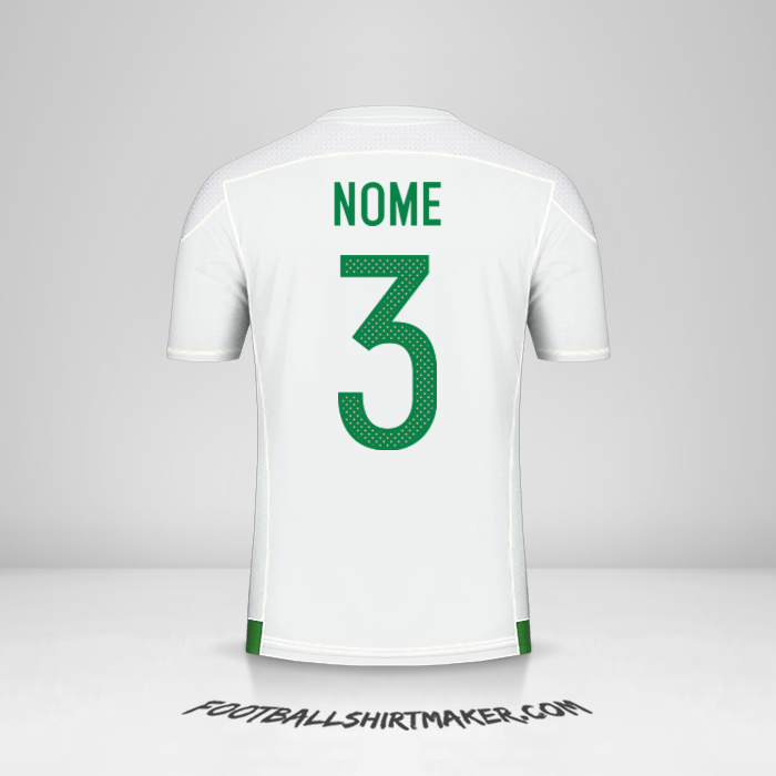 Camisa Argélia 2016/17 -  nome - 3
