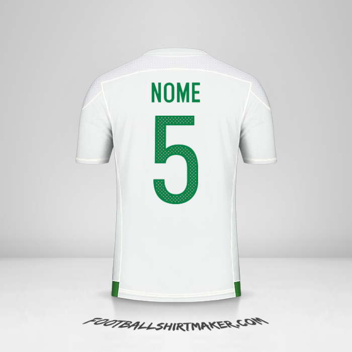 Maglia Algeria 2016/17 -  nome - 5