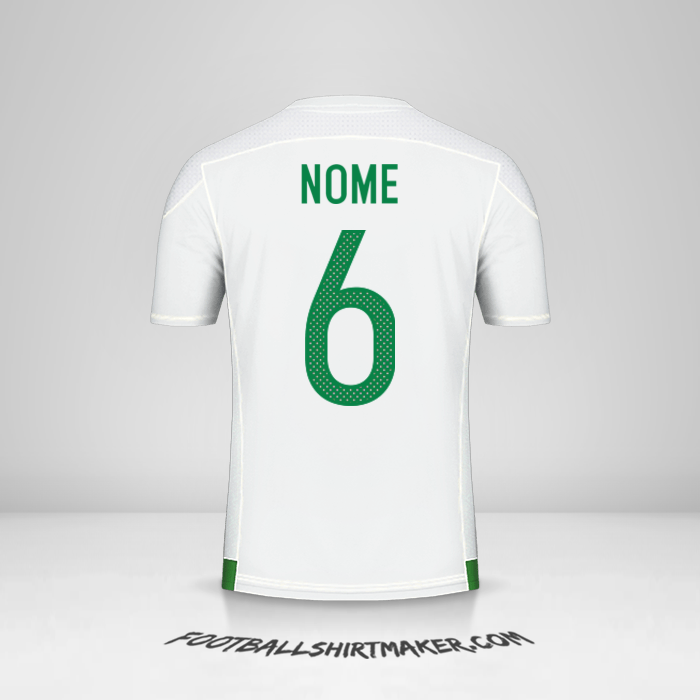 Camisola Argélia 2016/17 -  nome - 6