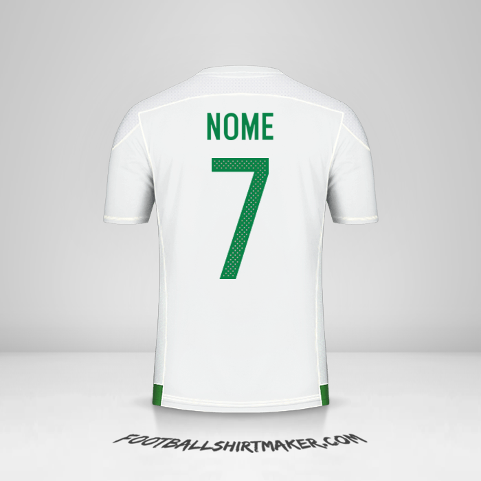Maglia Algeria 2016/17 -  nome - 7