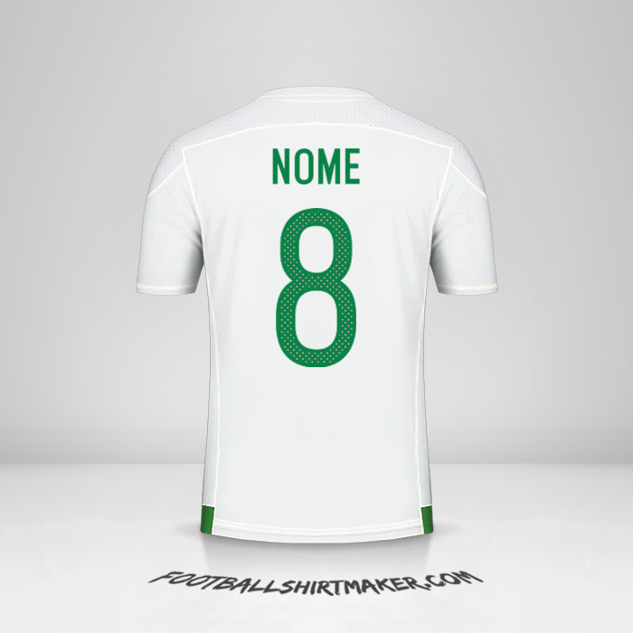 Maglia Algeria 2016/17 -  nome - 8