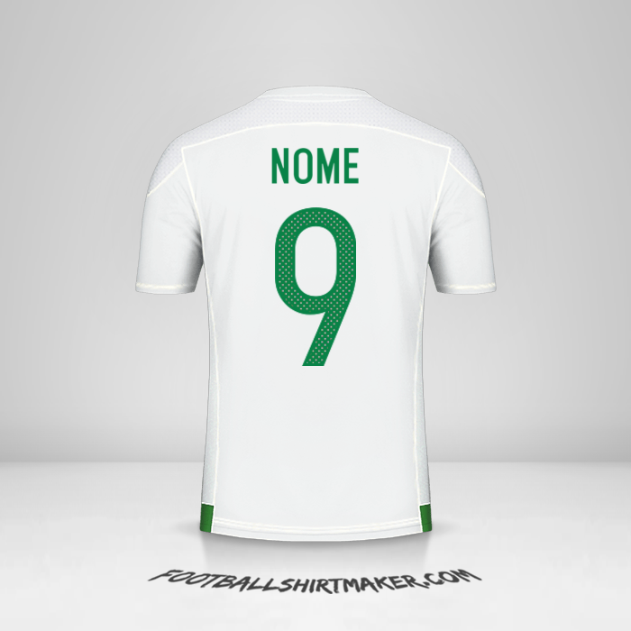 Camisa Argélia 2016/17 -  nome - 9