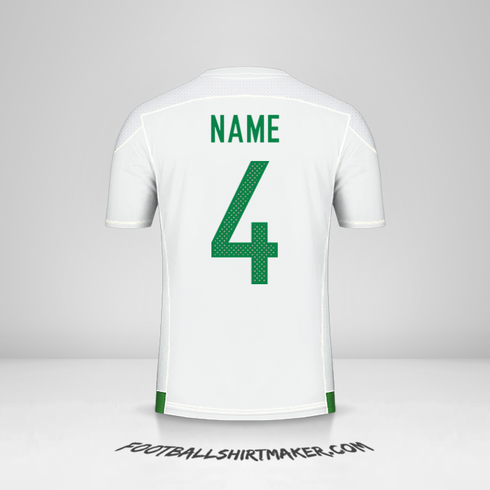 Shirt Algeria 2016/17 -  name - 4