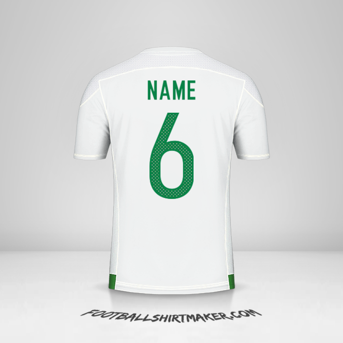 Trikot Algerien 2016/17 -  name - 6