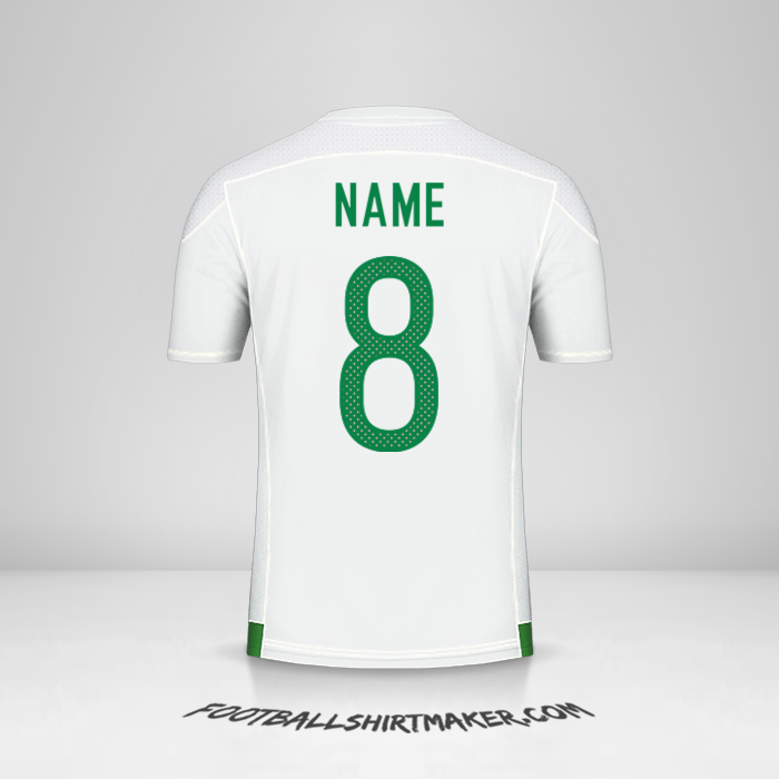 Shirt Algeria 2016/17 -  name - 8