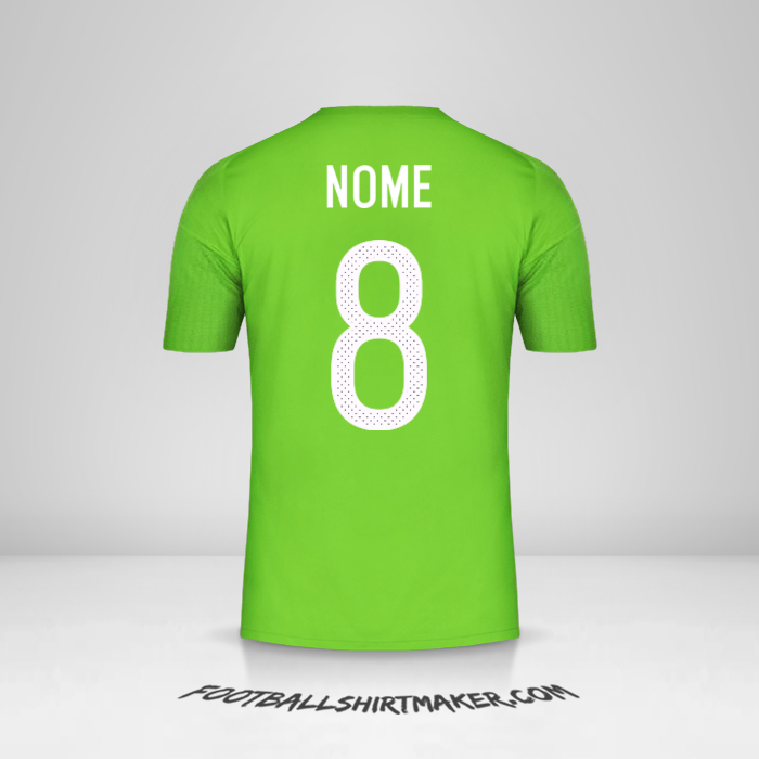 Camisa Argélia 2016/17 Alternativa -  nome - 8