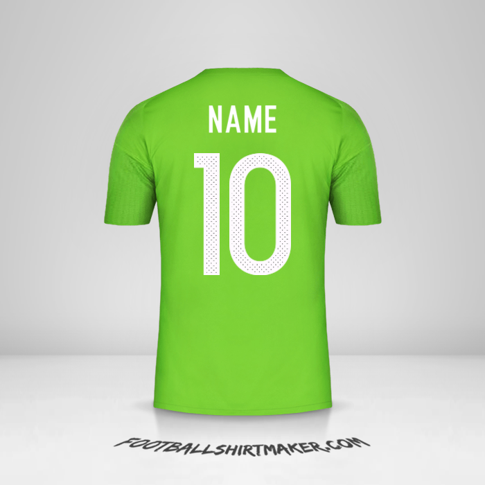 Shirt Algeria 2016/17 Away -  name - 10