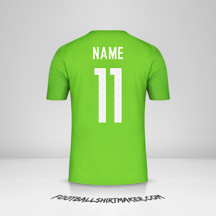 Jersey Algeria 2016/17 Away -  name - 11