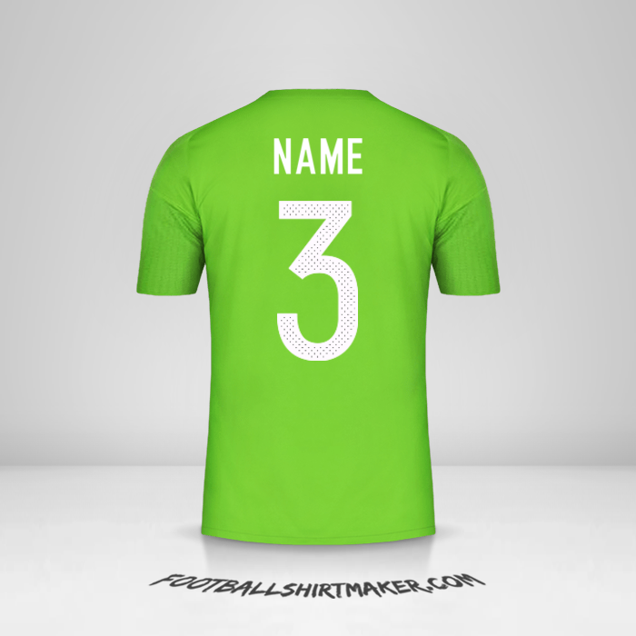 Shirt Algeria 2016/17 Away -  name - 3