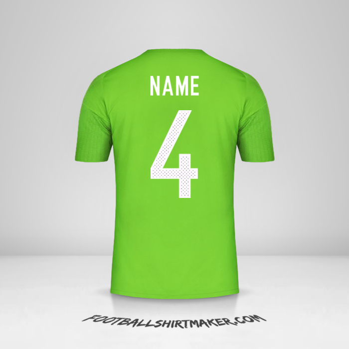 Shirt Algeria 2016/17 Away -  name - 4