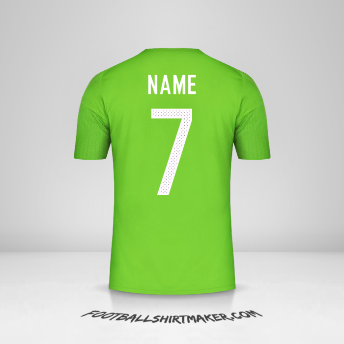 Shirt Algeria 2016/17 Away -  name - 7