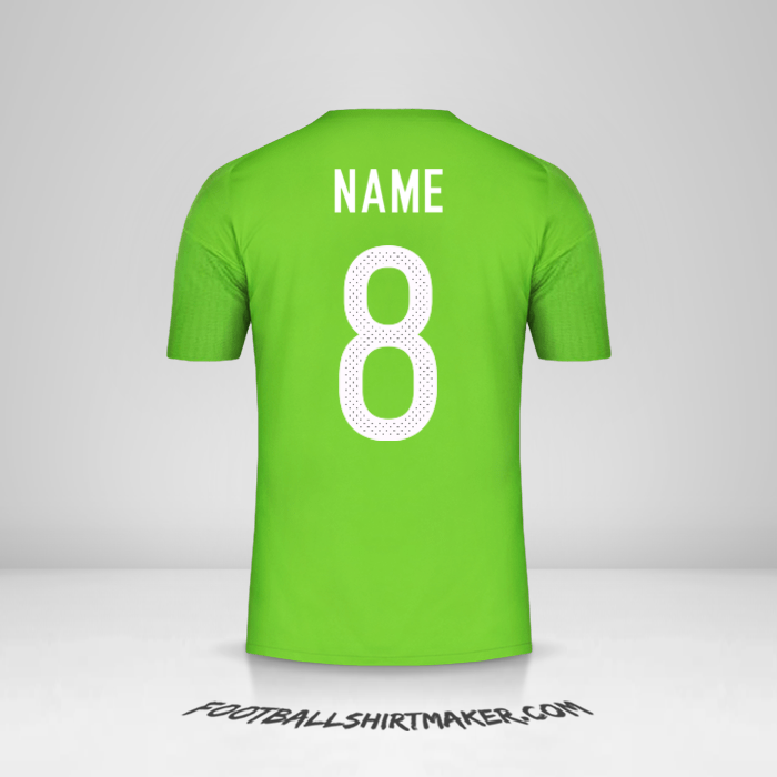 Shirt Algeria 2016/17 Away -  name - 8