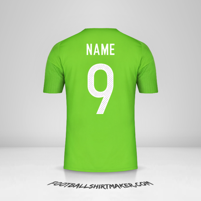 Shirt Algeria 2016/17 Away -  name - 9