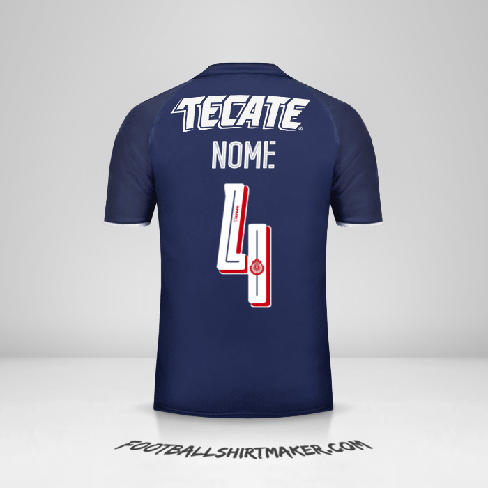 Camisa Guadalajara 2017 Terceira -  nome - 4