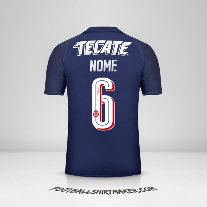 Maglia Guadalajara 2017 Terza -  nome - 6