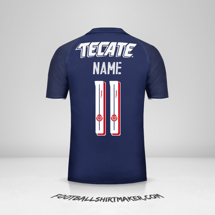 Jersey Guadalajara 2017 Third -  name - 11