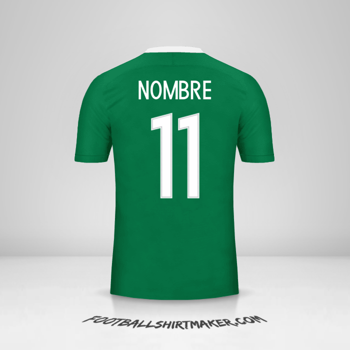 Jersey Nigeria 2016/17 -  nombre - 11