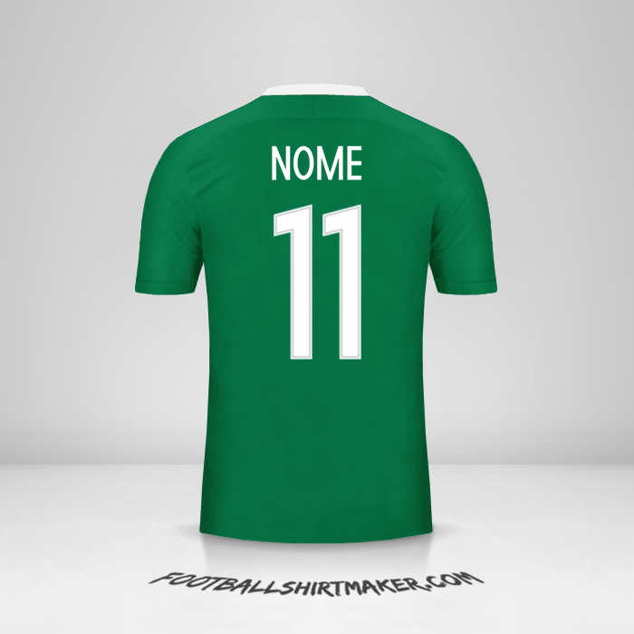 Maglia Nigeria 2016/17 -  nome - 11