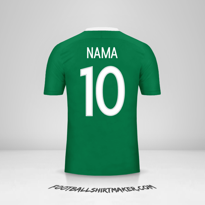Jersey Nigeria 2016/17 -  nama - 10