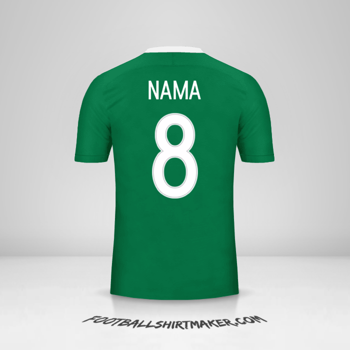 Jersey Nigeria 2016/17 -  nama - 8