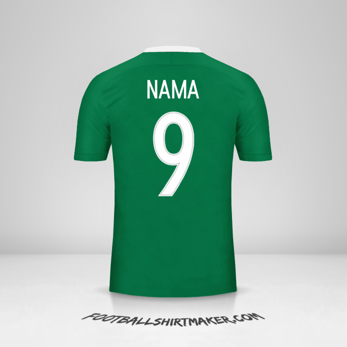 Jersey Nigeria 2016/17 -  nama - 9