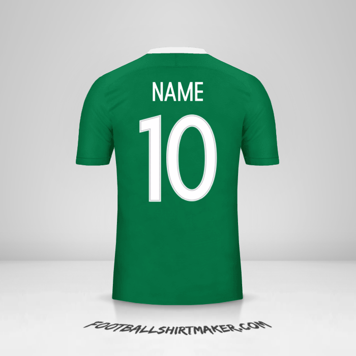 Trikot Nigeria 2016/17 -  name - 10