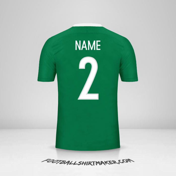 Shirt Nigeria 2016/17 -  name - 2