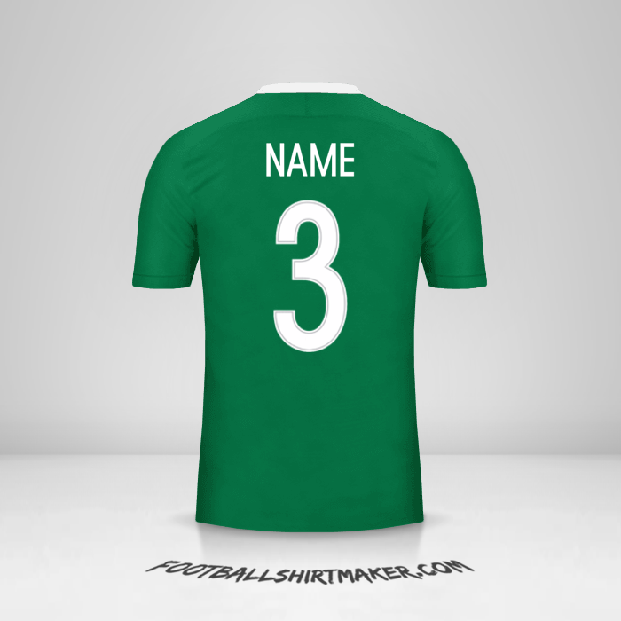 Shirt Nigeria 2016/17 -  name - 3