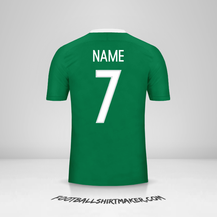 Shirt Nigeria 2016/17 -  name - 7