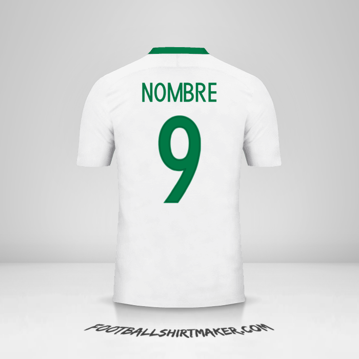 Camiseta Nigeria 2016/17 Visita -  nombre - 9