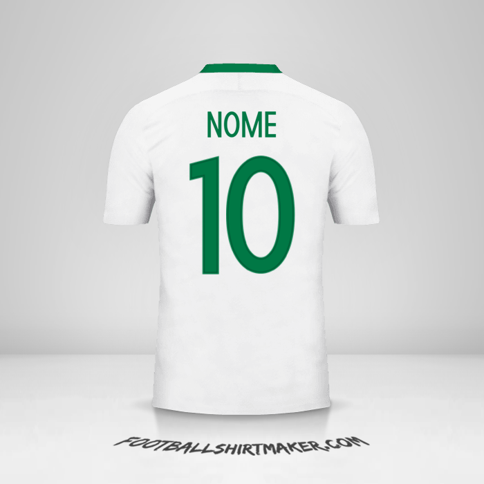 Maglia Nigeria 2016/17 Seconda -  nome - 10