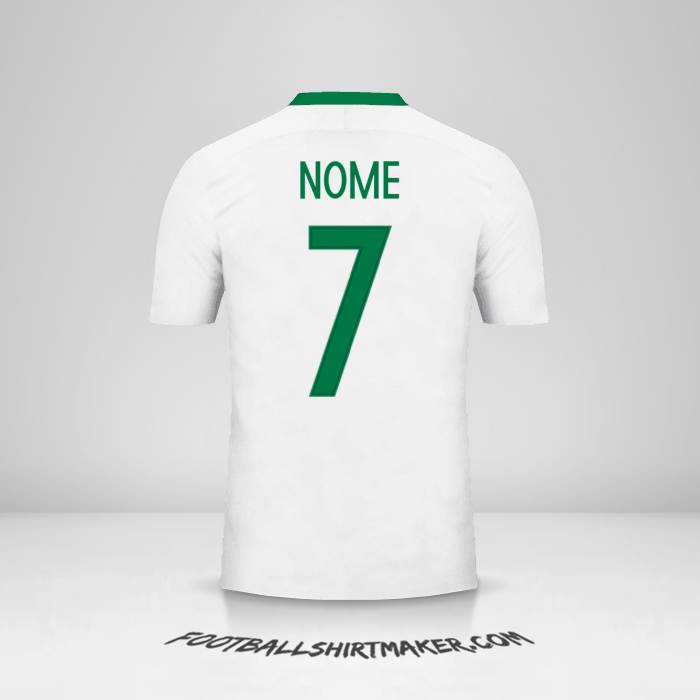 Camisa Nigéria 2016/17 Alternativa -  nome - 7