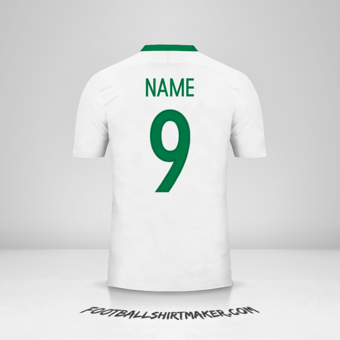 Jersey Nigeria 2016/17 Away -  name - 9