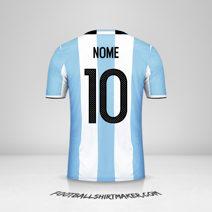 Maglia Argentina 2016 -  nome - 10