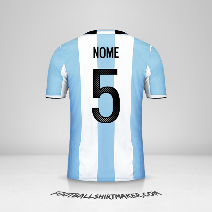 Maglia Argentina 2016 -  nome - 5