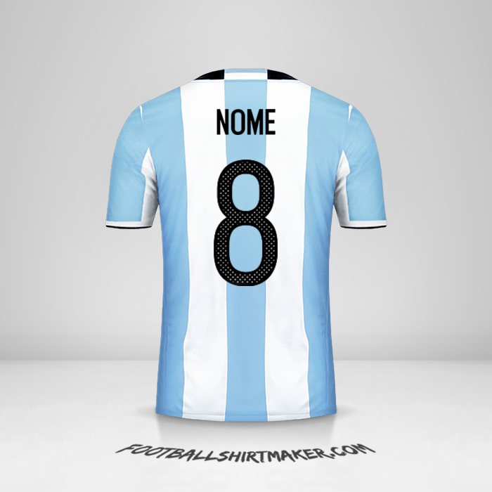 Maglia Argentina 2016 -  nome - 8