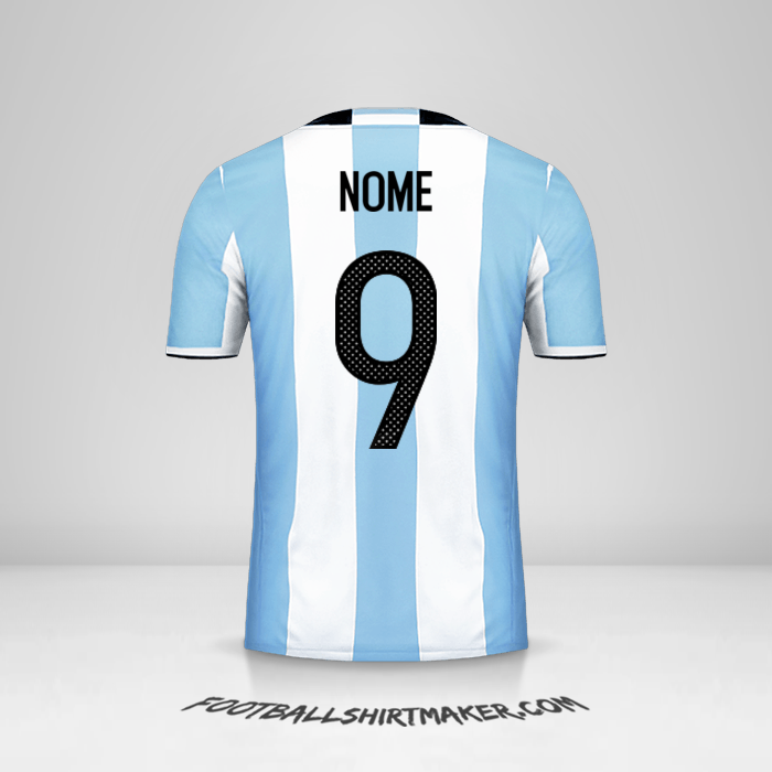 Maglia Argentina 2016 -  nome - 9