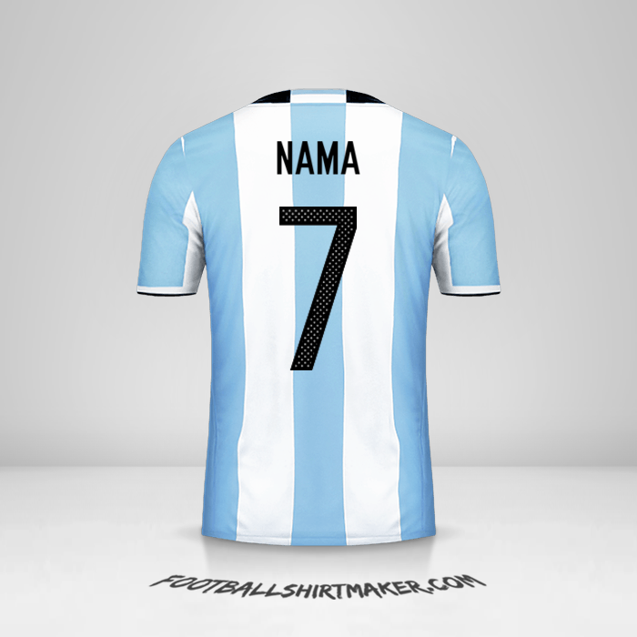Jersey Argentina 2016 -  nama - 7