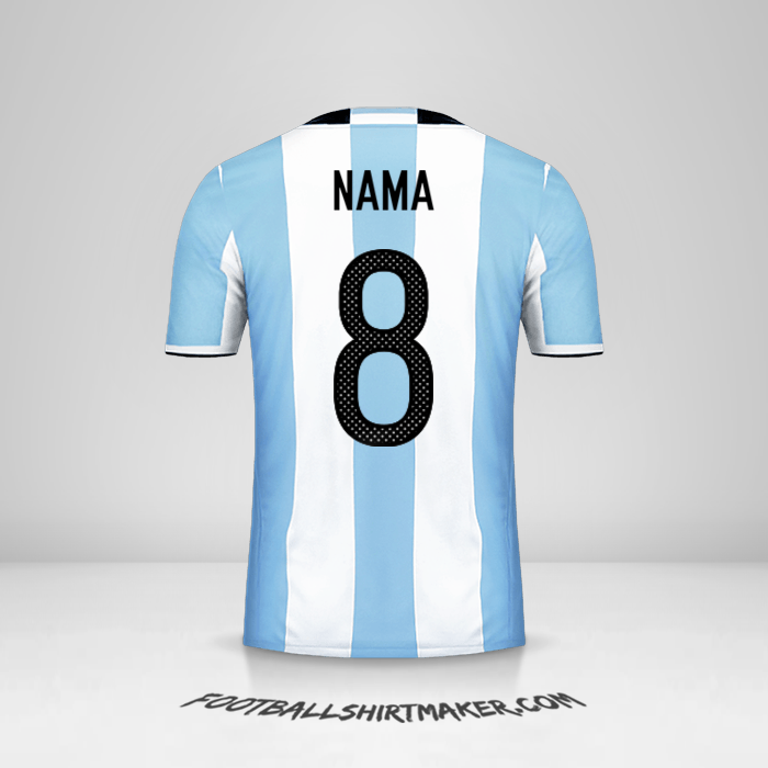 Jersey Argentina 2016 -  nama - 8
