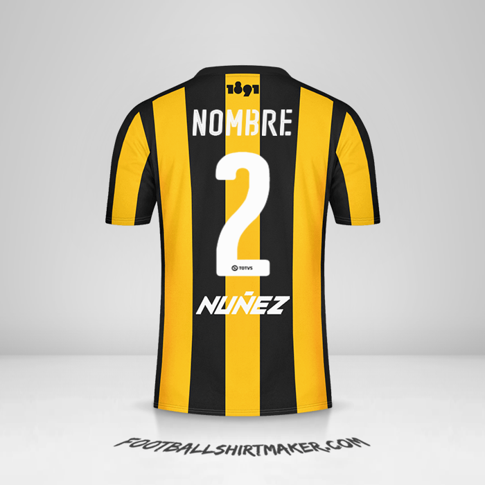 Jersey Peñarol 2016/17 -  nombre - 2