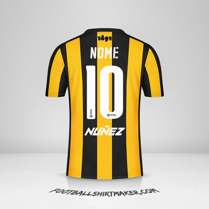 Maglia Peñarol 2016/17 -  nome - 10
