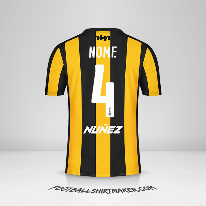 Maglia Peñarol 2016/17 -  nome - 4