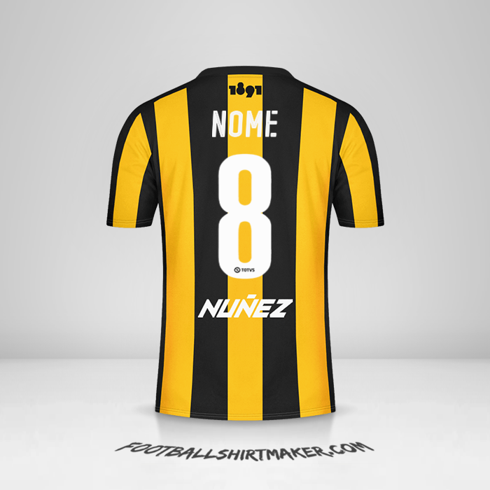 Maglia Peñarol 2016/17 -  nome - 8
