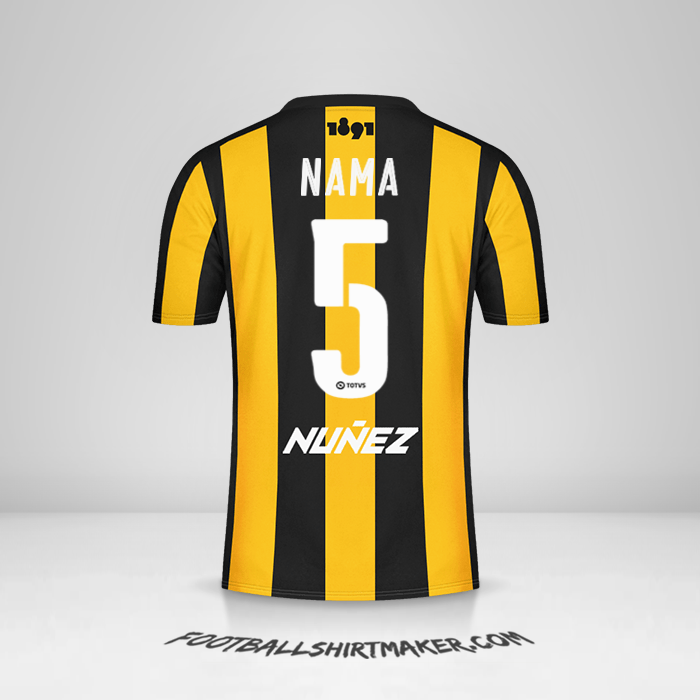 Jersey Peñarol 2016/17 -  nama - 5