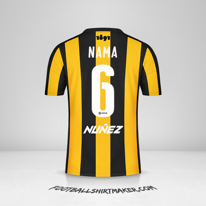 Jersey Peñarol 2016/17 -  nama - 6