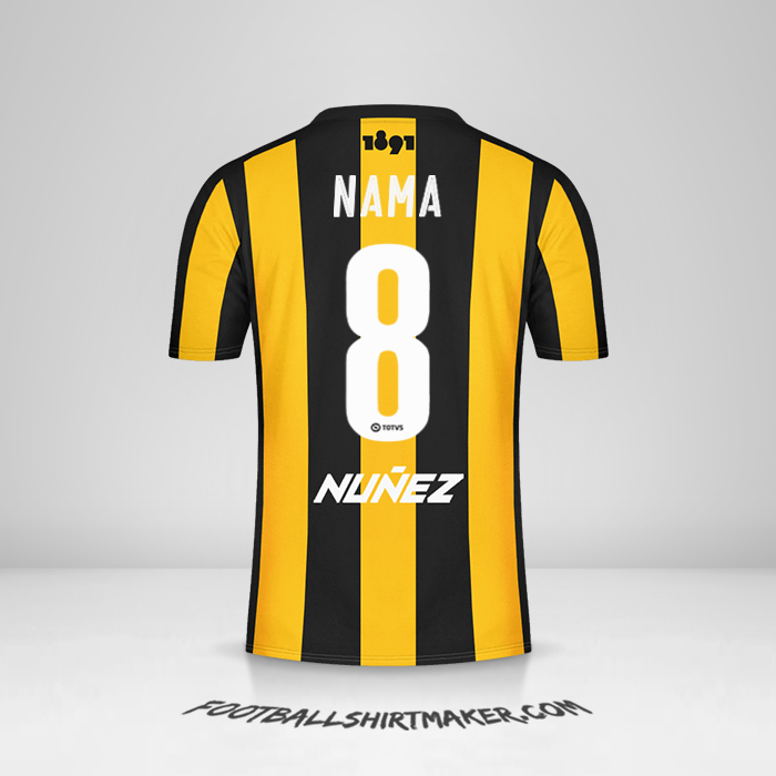 Jersey Peñarol 2016/17 -  nama - 8