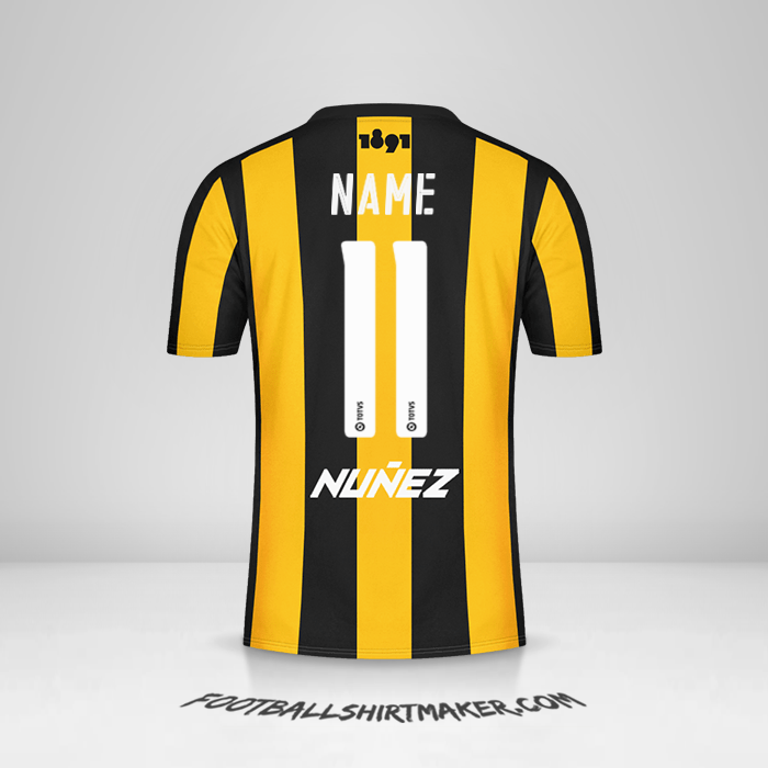 Shirt Peñarol 2016/17 -  name - 11
